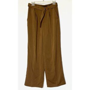 New 7 For All Mankind Mustard Brown Wide Palazzo Pants